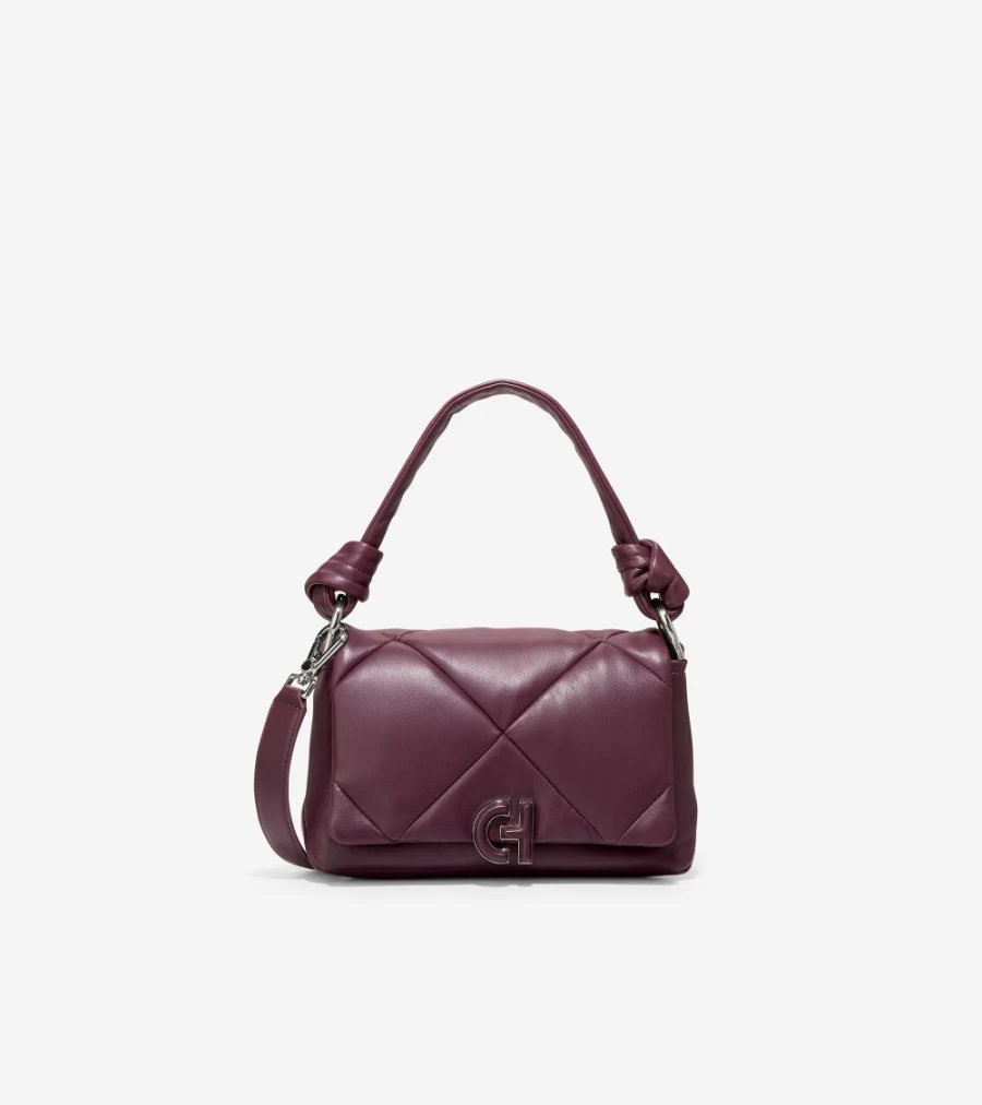 Cole Haan Women's Winetasting Quilted Shoulder Bag