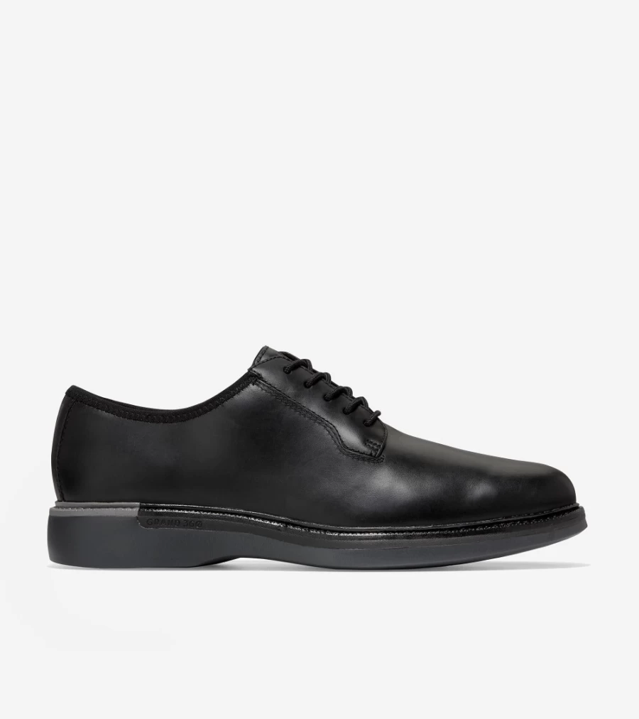 Cole Haan Men's Grand Ambition Postman Oxford Shoes in Black