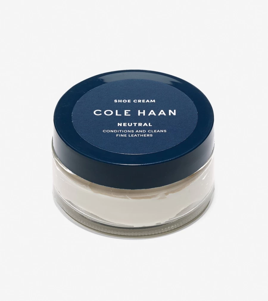 Cole Haan Women's Neutral Shoe Cream - Leather Conditioner & Polish for Footwear Care