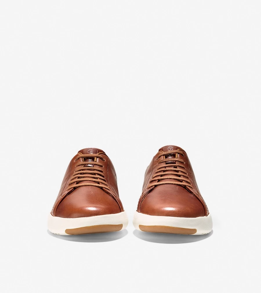Cole Haan Men's Grandpro Tennis Sneakers in Woodbury Handstain - Premium Comfort & Style